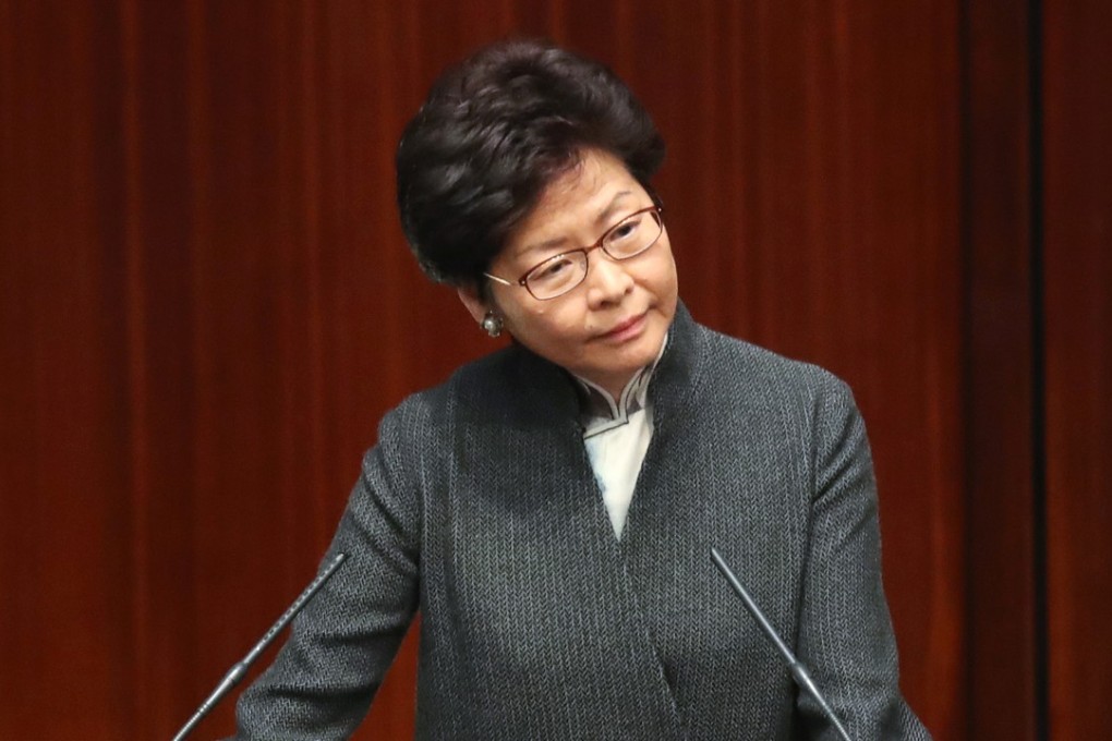 Hong Kong Chief Executive Carrie Lam Cheng Yuet-ngor reportedly identified three major issues faced by the government in 2016, when she was the No 2 official. Photo: Edward Wong