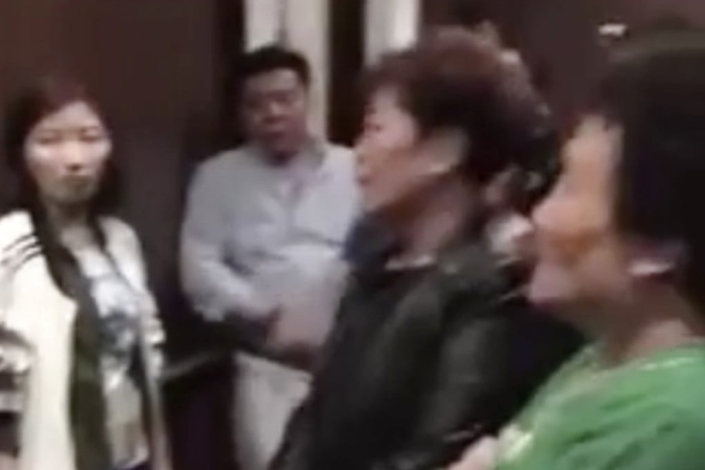 Images from the incident were published online. Photo: YouTube