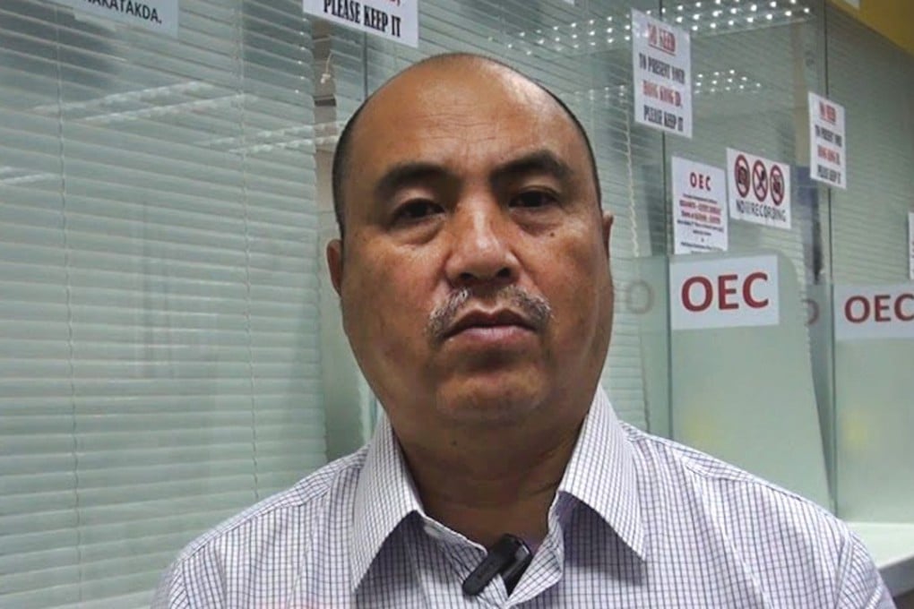 Jalilo Dela Torre, Philippine overseas labour office. Photo: Handout