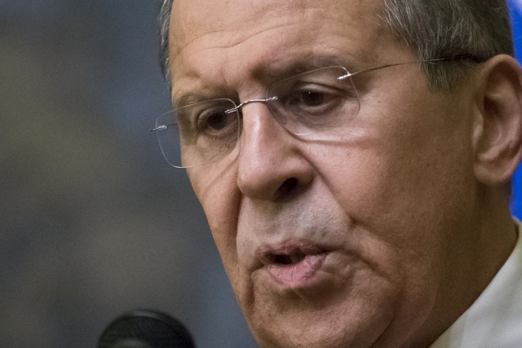 Russian Foreign Minister Sergey Lavrov. He says Moscow will expel the same number of diplomats from the nations that have expelled Russian diplomats over the poisoning of an ex-Russian spy in Britain. Photo: AP