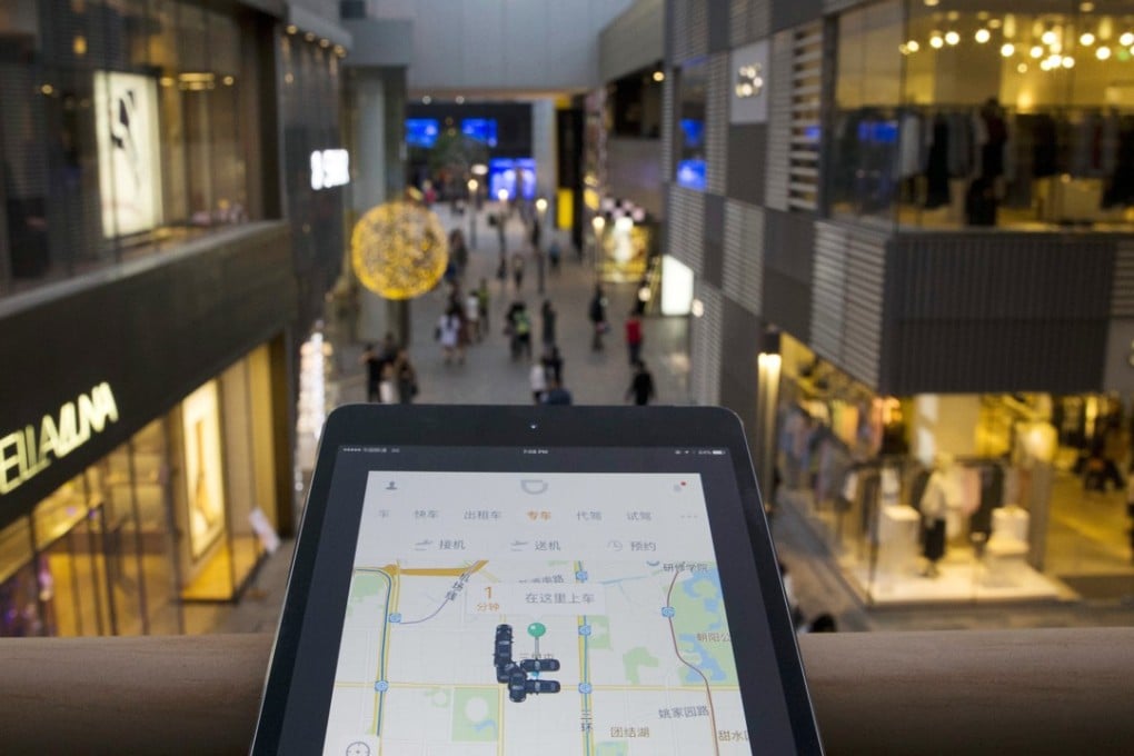 Ride-hailing company Didi Chuxing is one of China’s top 10 unicorns. Photo: AP