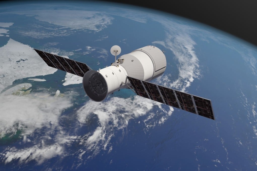 Chinese space station Tiangong-1 is heading back to Earth and officials in the US state of Michigan, which is one of many places where it might land, are taking no chances. Photo: Aerospace Corp