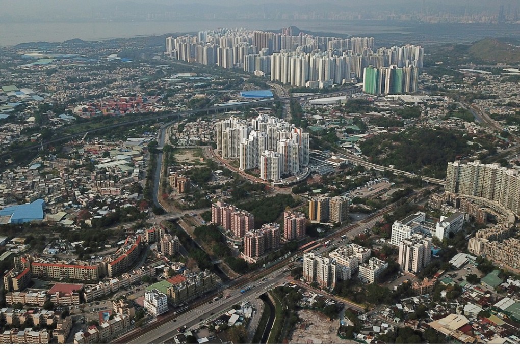 A view of Hung Shui Kiu, an area targeted for development in Hong Kong’s western New Territories. Photo: Roy Issa