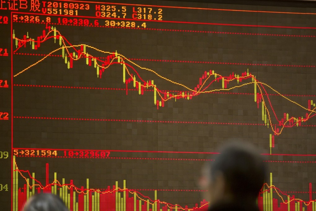 The Shanghai Composite Index slipped 0.2 per cent, or 5.72 points, to 3,163.18 at the close on Monday. Photo: AP