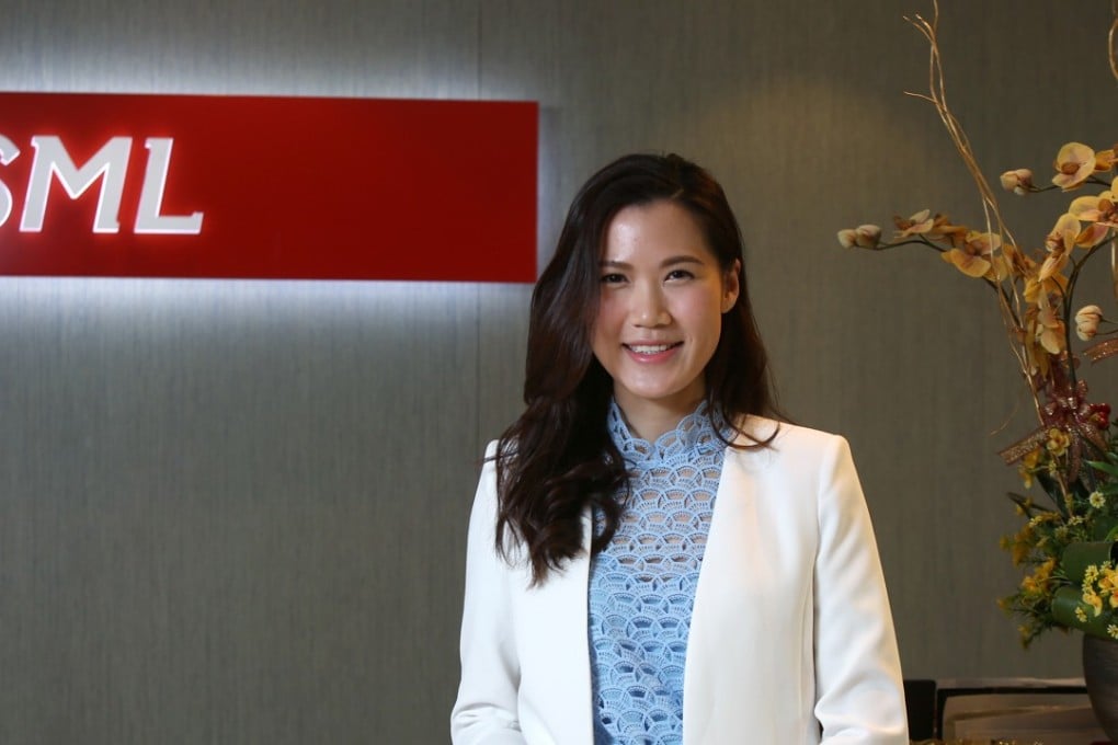 Lesley Suen heads the RFID team at SML Group, founded by her father. Photo: Xiaomei Chen