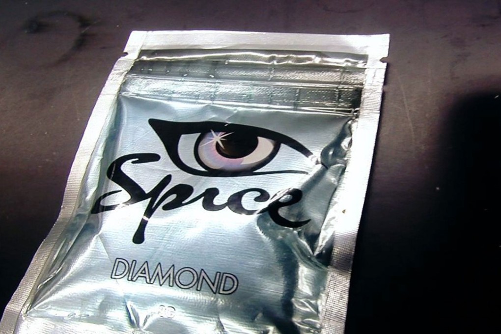 A photograph of a packet of synthetic marijuana, also known as K2 and Spice. Photo: DEA
