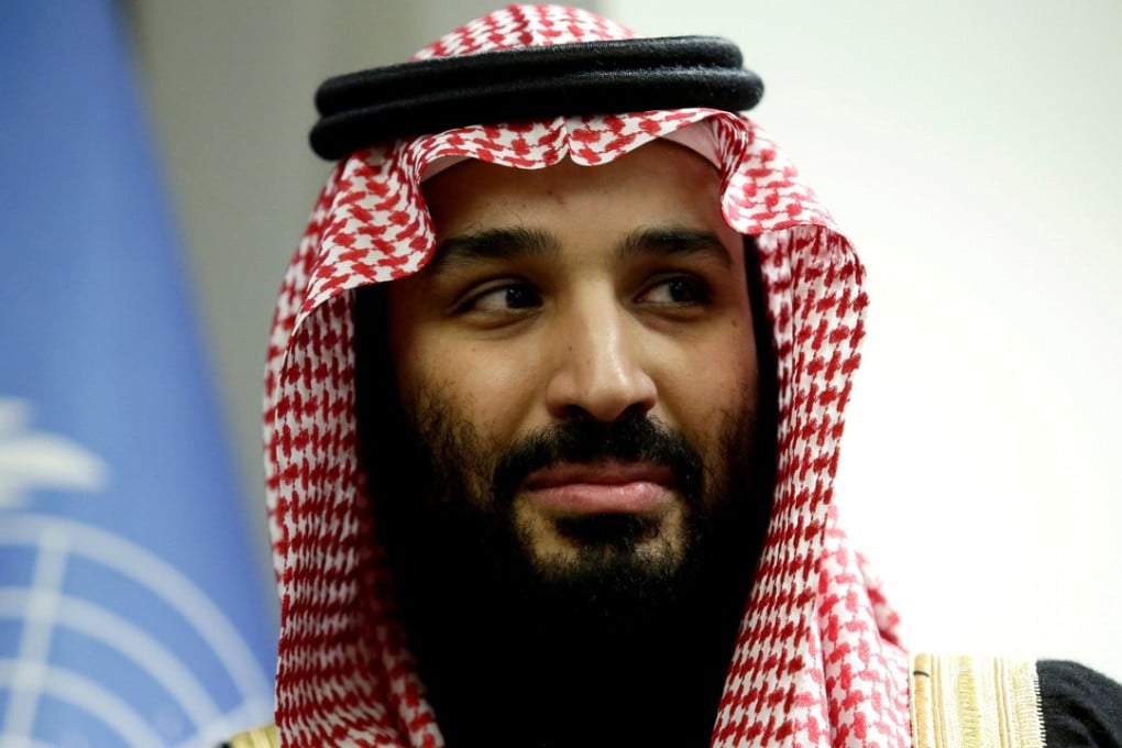 Saudi Arabia's Crown Prince Mohammed bin Salman Al Saud is seen during a meeting with U.N Secretary-General Antonio Guterres at the United Nations headquarters in New York on March 27. Photo: Reuters