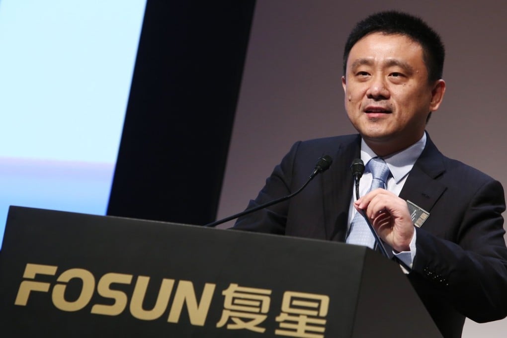Chen Qiyu, the chairman of Fosun Pharma. Photo: SCMP