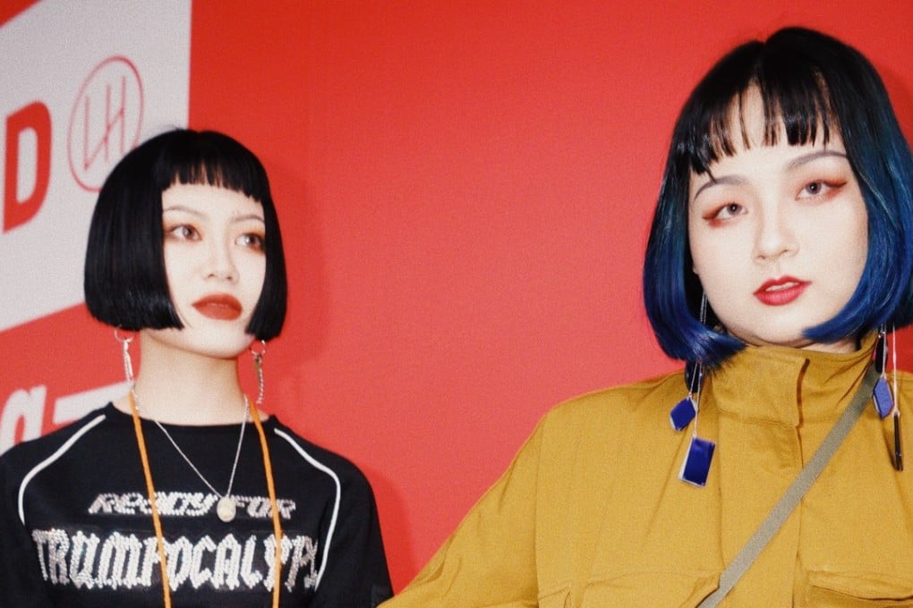 Street style at Shanghai Fashion Week autumn/winter 2018. Photo: Laurent Segretier