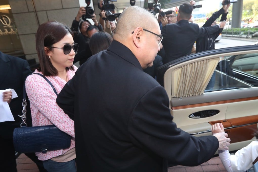 Joseph Lau Luen-hung and his wife Chan Hoi-wan, pictured in Hong Kong last year. Photo: Edward Wong