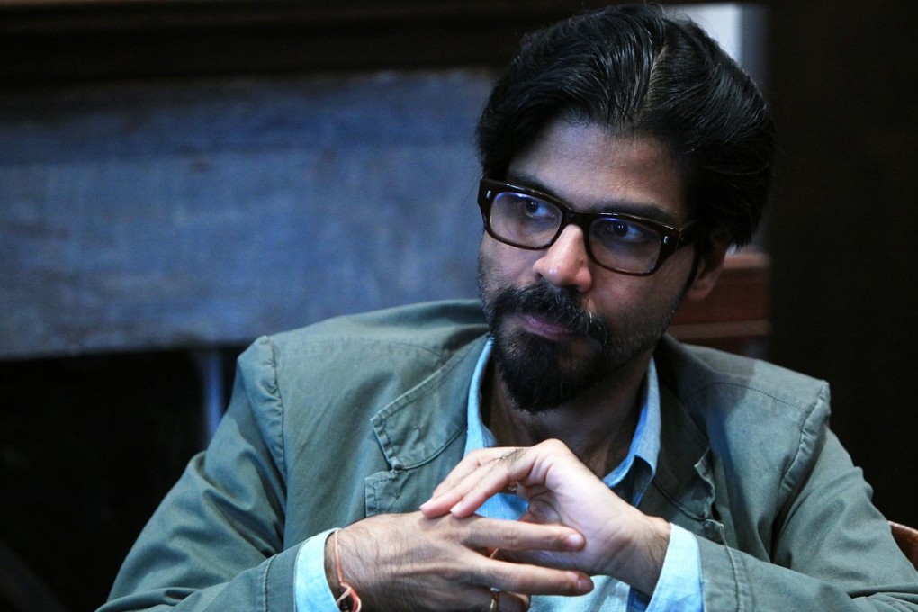 Literary and political writer Pankaj Mishra at the Hong Kong International Literary Festival, in October 2012. Jordan Peterson has reacted angrily to a critique of his latest book by Mishra. Photo: Jonathan Wong