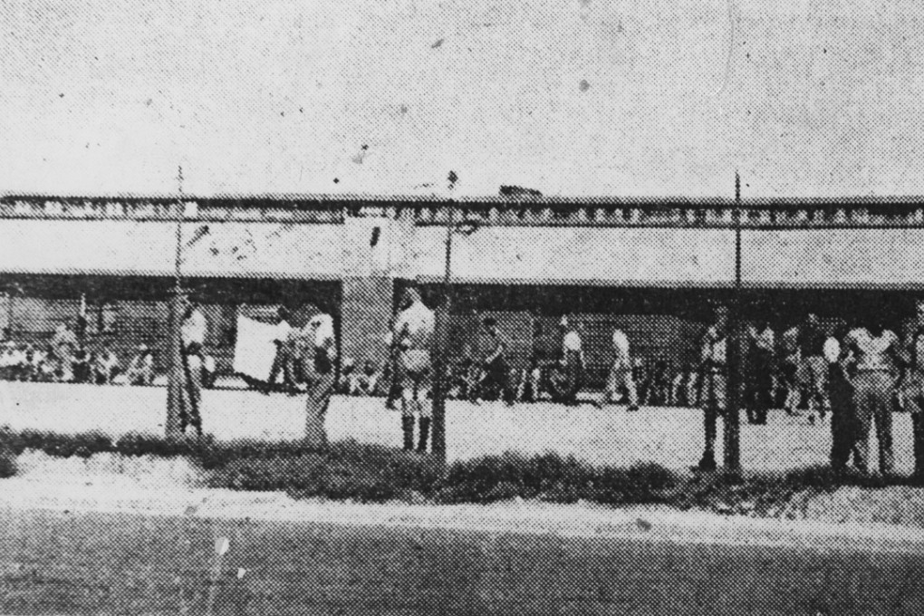 Sham Shui Po Barracks, in 1942, one of the main POW camps in Hong Kong. Picture: SCMP