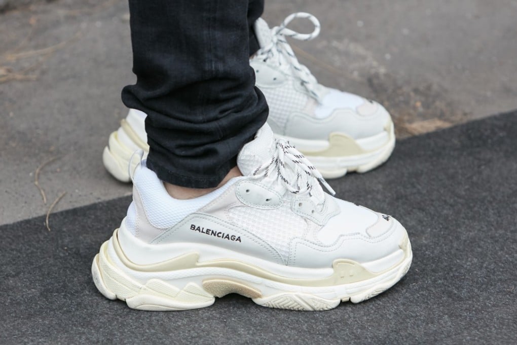 Balenciaga’s controversial Made in China Triple S trainers.