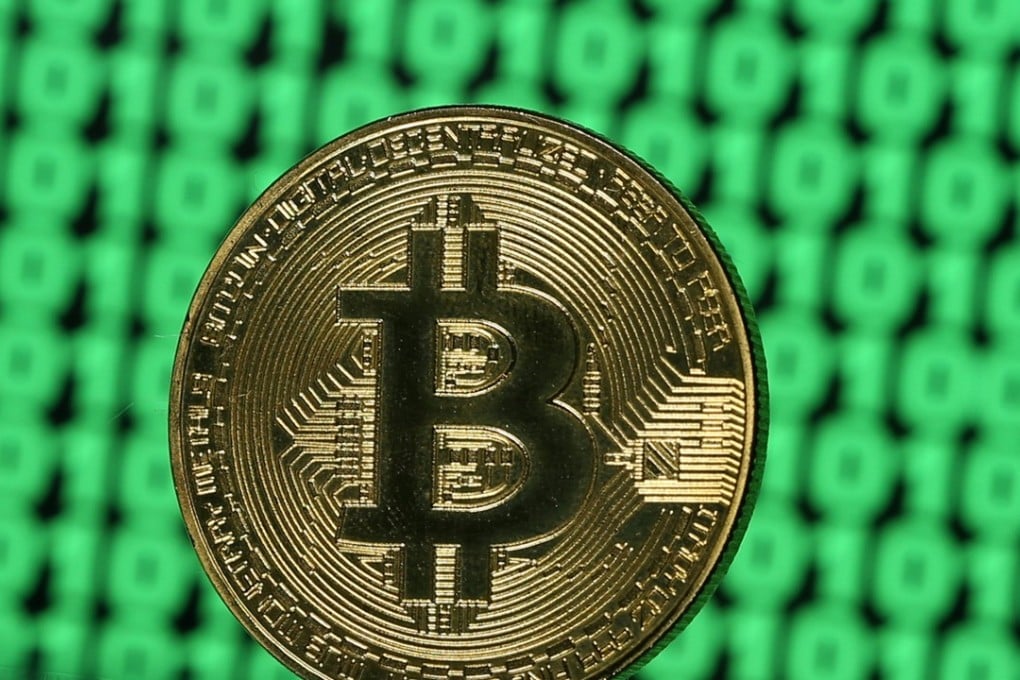 A token of the virtual currency Bitcoin. Photo: Reuters