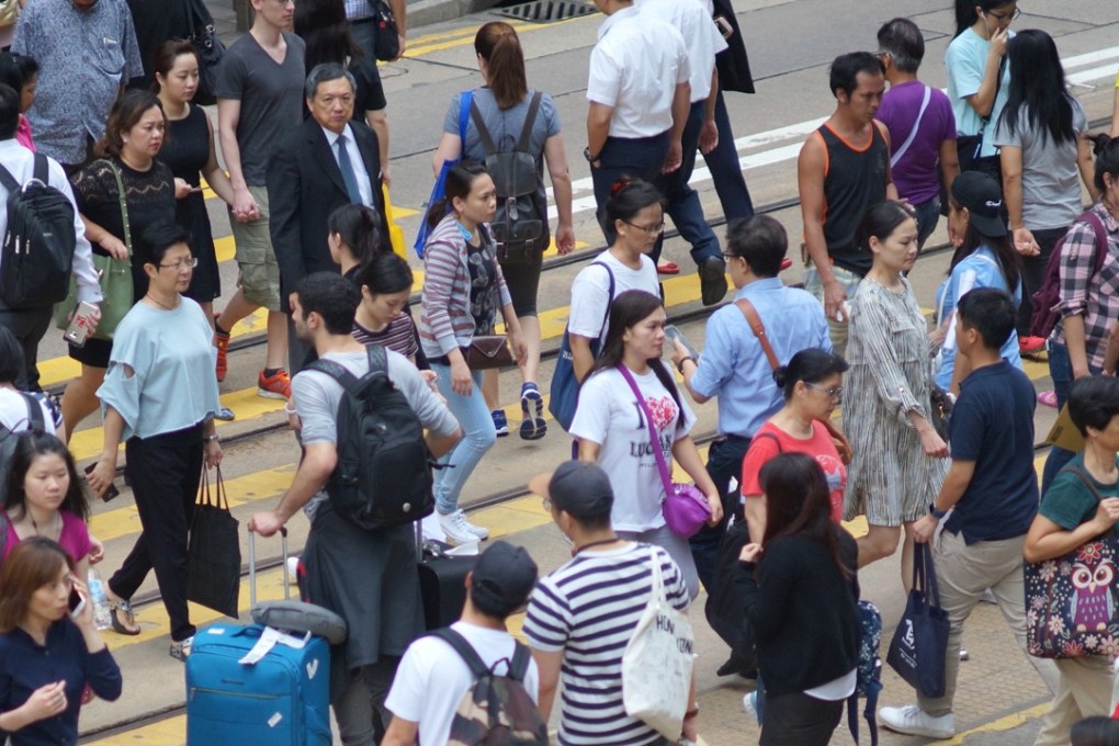 Developing underground space would ease pedestrian congestion in areas like Central. Photo: Fung Chang
