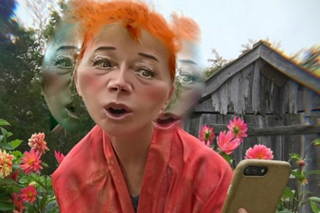 For decade Cindy Sherman has focused on the narcissism, the perils and pleasures of self-exhibition, and now she has been able to take her art further by showing her work and private life on Instagram. Photo: courtesy of Cindy Sherman’s Instagram