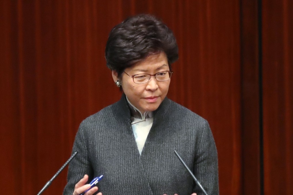 Lam has promised to seek more “scientific” information to help allay public fears over the bridge. Photo: Edward Wong