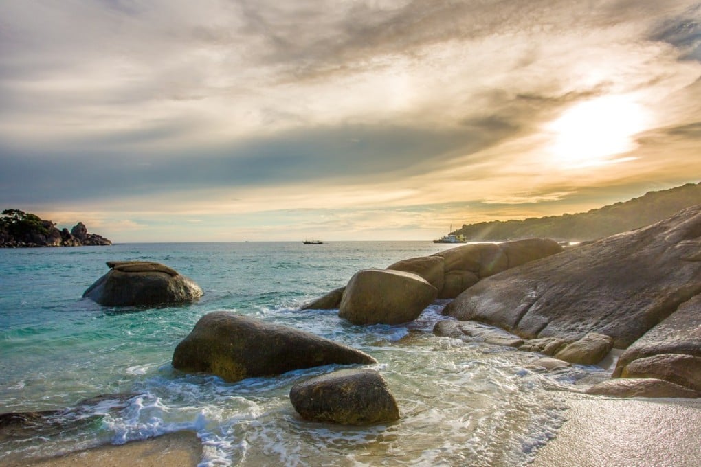 Boulder Island, in the Myeik Archipelago, Myanmar. Picture: David Dennis
