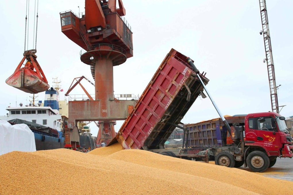 China’s retaliatory tariffs on US soybeans escalated the trade duel between the world's two top economies. Photo: AFP