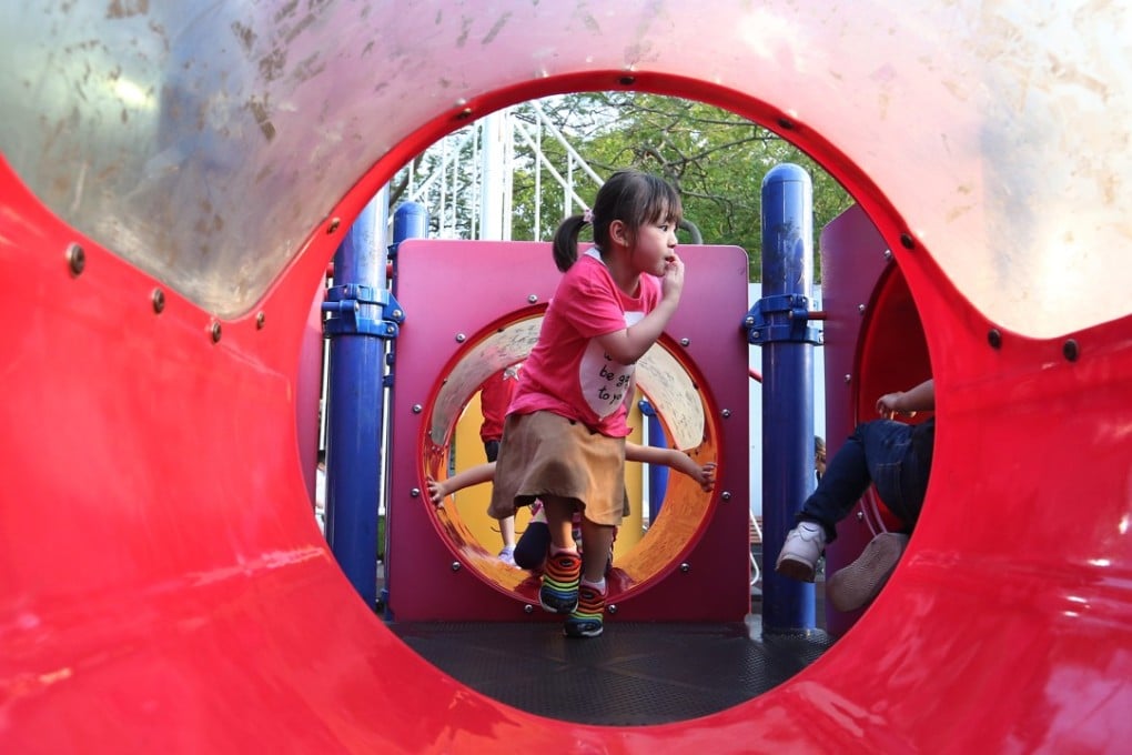 Hong Kong officials have been said to apply a risk management model to the city’s public playgrounds. Photo: Edmond So