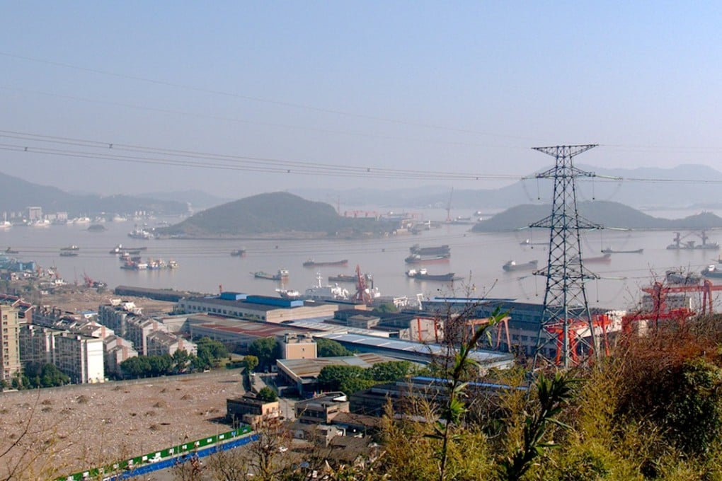 Dinghai harbour on Zhoushan Island, where British ships mounted their attack on the city during the first opium war in the 1840s. Photo: Stuart Heaver