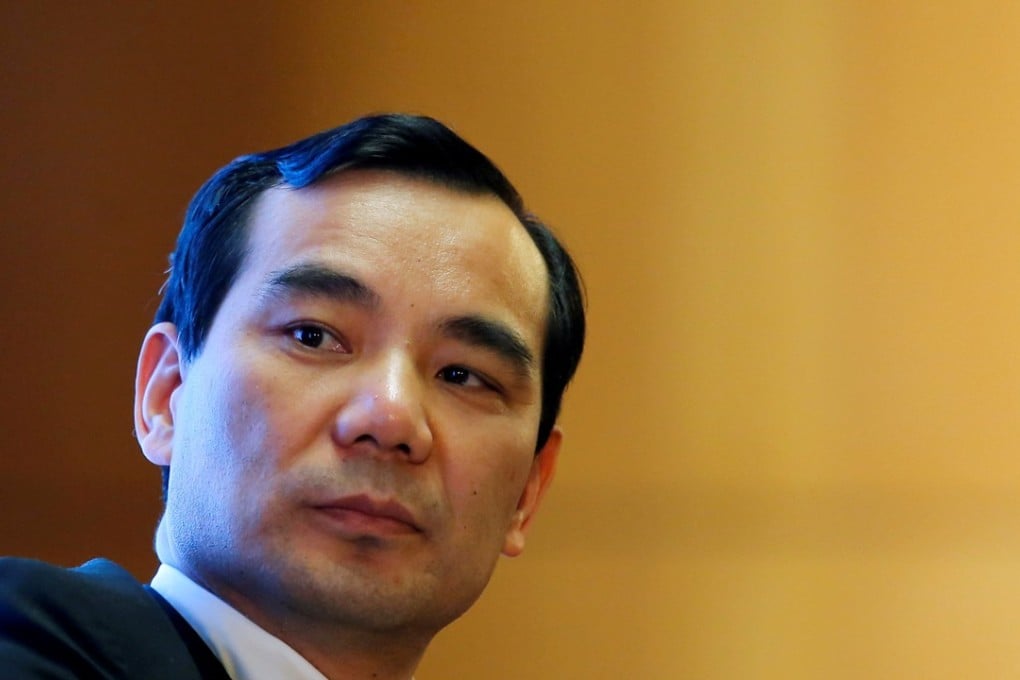 Wu Xiaohui, once the owner of Anbang Group, one of the China’s largest insurers, became the first ‘big croc’ to be on trial on charges of illegal fundraising and embezzling. Photo: Reuters