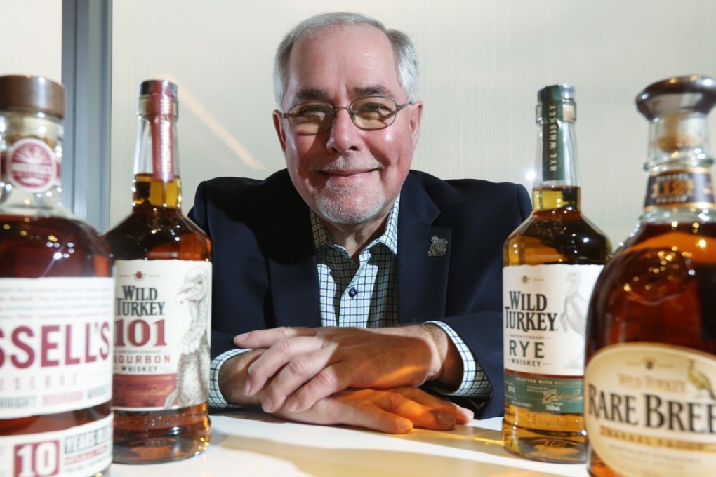 Eddie Russell, the master distiller of Wild Turkey bourbon. Picture: Felix Wong