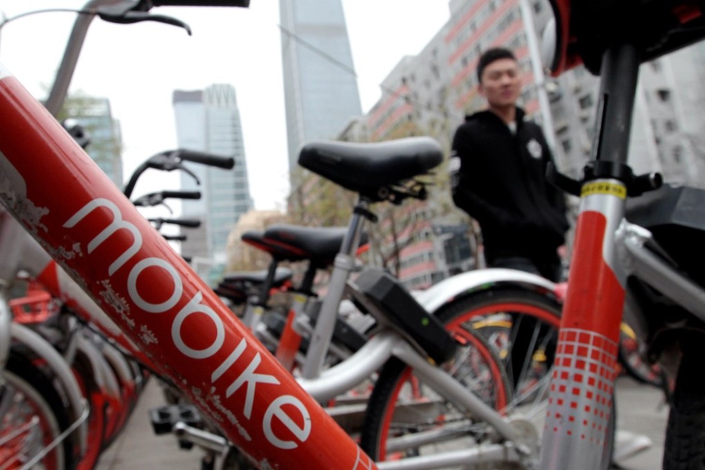 Following the acquisition of bike sharing platform Mobike by internet conglomerate Meituan Dianping, boardrooms across China are debating whether tech start-ups can remain independent. Photo: Simon Song