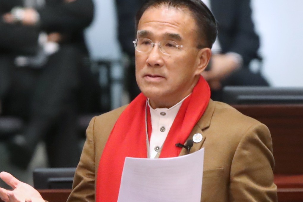 Lawmaker Michael Tien is pushing for the MTR Corp to continue testing of the high-speed rail link. Photo: Edward Wong