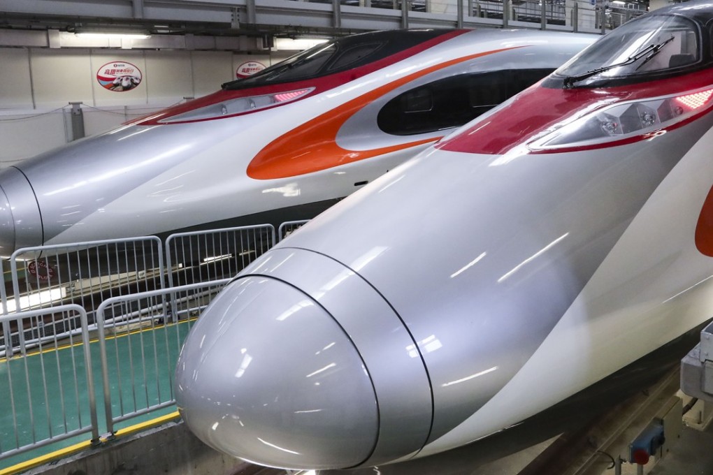 Frederick Ma defended the MTR’s response when a train “shifted out of position” in the depot on Tuesday night. Photo: Edward Wong