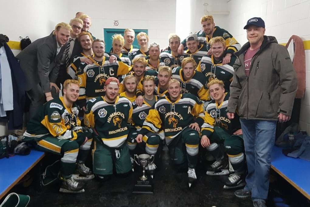 Humboldt Broncos team photo posted to the team's Twitter feed. Photo: Twitter