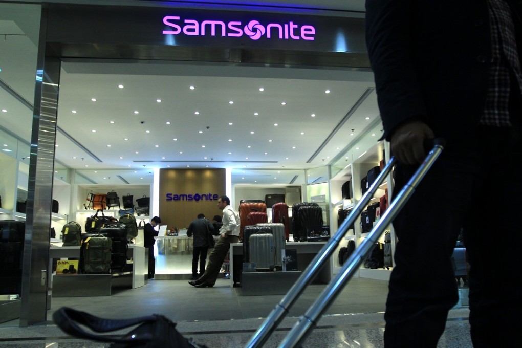 Samsonite International CFO Kyle Francis Gendreau recorded his first share sales since July 2017, unloading 364,000 shares March 28 to 29. Photo: Jonathan Wong