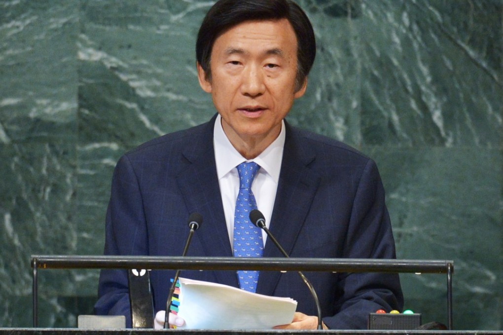 Yun Byung-se said North Korea had a history of extracting concessions and giving nothing in return. Photo: AFP