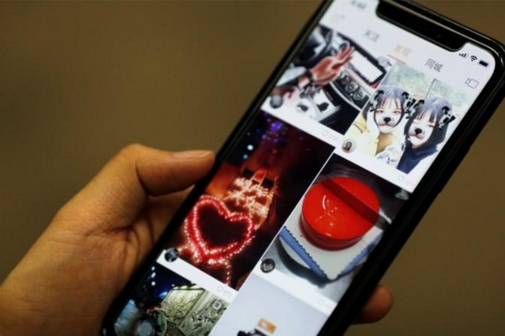 Video-streaming app Kuaishou is pictured on a mobile phone in this illustration picture taken January 25, 2018. REUTERS
