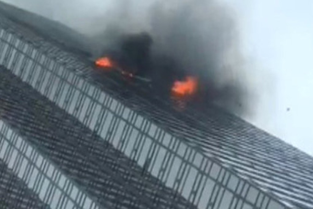 New York Fire Commissioner Daniel Nigro said the flat was ‘virtually entirely on fire’ when firefighters arrived. Photo: Reuters
