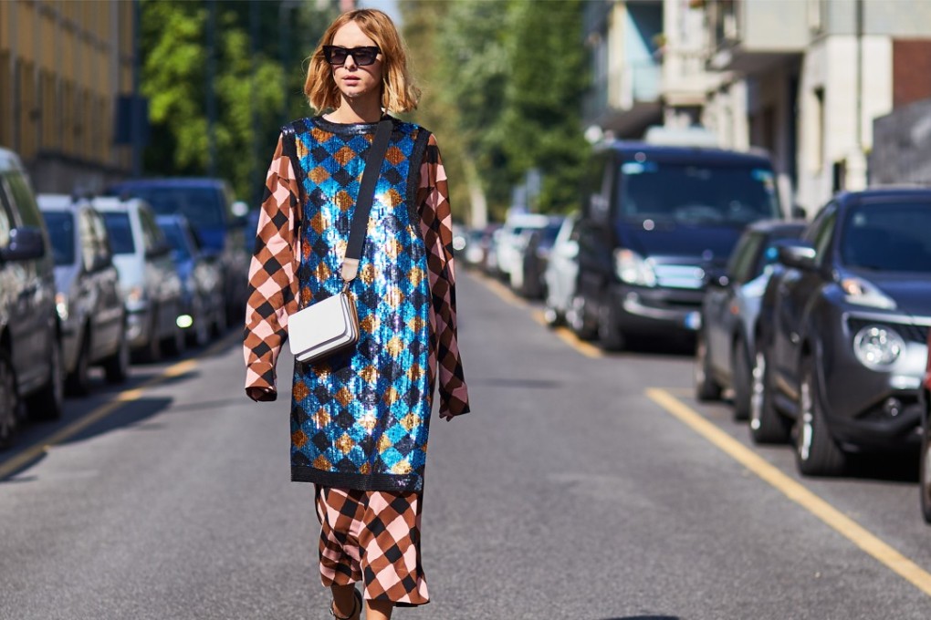 Mismatched colours, prints, fabrics and textures are all hallmarks of the Frankenstein dress.