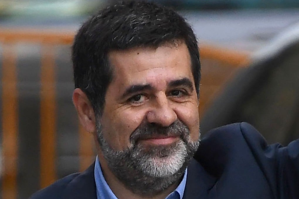 Catalan National Assembly (ANC) president Jordi Sanchez (pictured in October last year), who has been jailed on suspicion of sedition, has been put forward for the Catalonian presidency. Photo: AFP