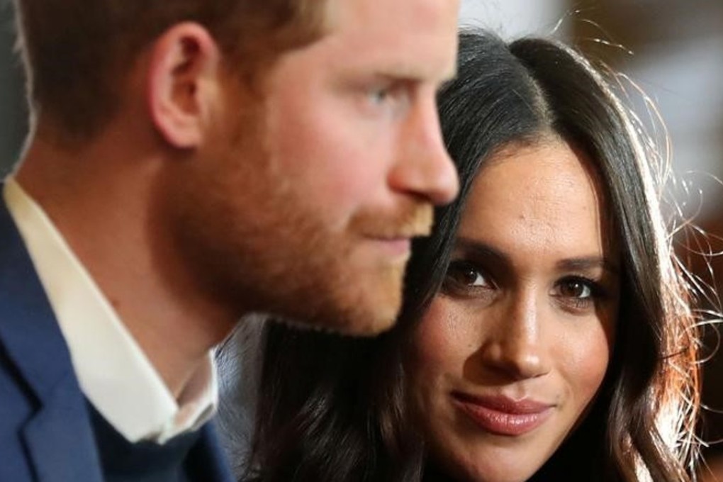 Britain's Prince Harry and his fiancée Meghan Markle in February. Photo: Reuters