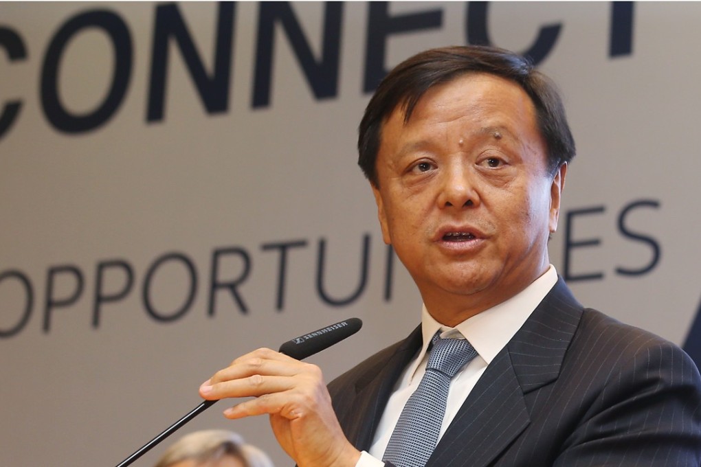 Charles Li Xiaojia chief executive of the Hong Kong stock exchange, was quick on Wednesday to praise the raising of daily quotes for the Stock Connect trading links, saying: “We appreciate the regulators have been responsive to evolving market needs.” Photo: SCMP