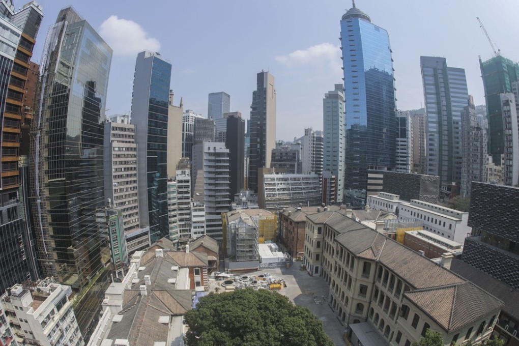 Office rents in greater Central, which includes the districts of Central, Admiralty and Sheung Wan, rose by 8.7 per cent from the same period in 2017 in the first quarter this year. Photo: Sam Tsang
