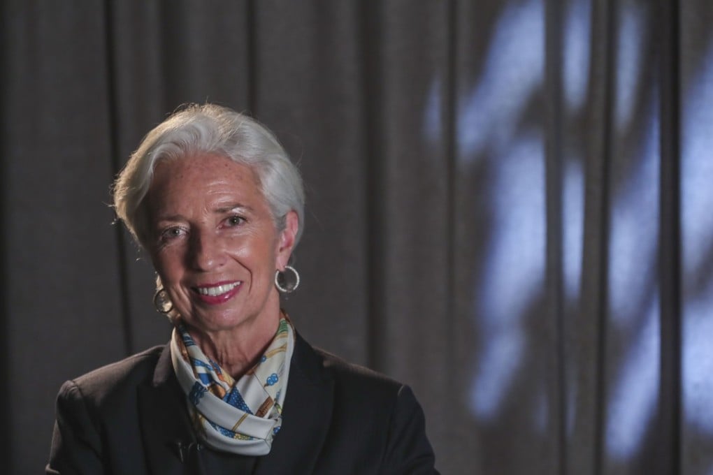 The International Monetary Fund’s Managing Director Christine Lagarde in an interview with the South China Morning Post at the University of Hong Kong in Pok Fu Lam on January 11, 2018. Photo: SCMP / Jonathan Wong