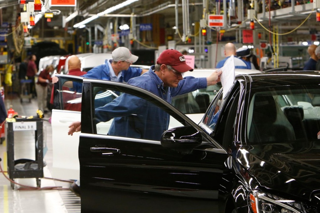 Chinese officials and media have pushed the message that Xi Jinping’s pledges, including cuts to tariffs on car imports, were not the result of US pressure. Photo: AP