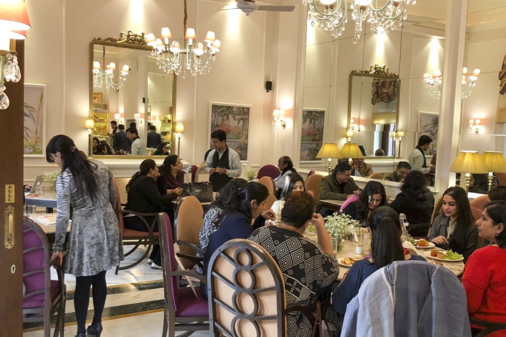 L’Opéra’s 17th outlet, in the spectacular setting of Bikaner House, New Delhi, India. Picture: Amrit Dhillon