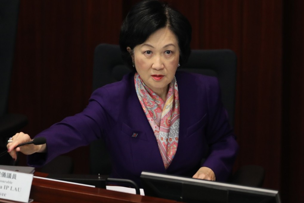 Bills committee chairwoman Regina Ip said additional meetings could be arranged if needed before the May 7 deadline. Photo: Winson Wong