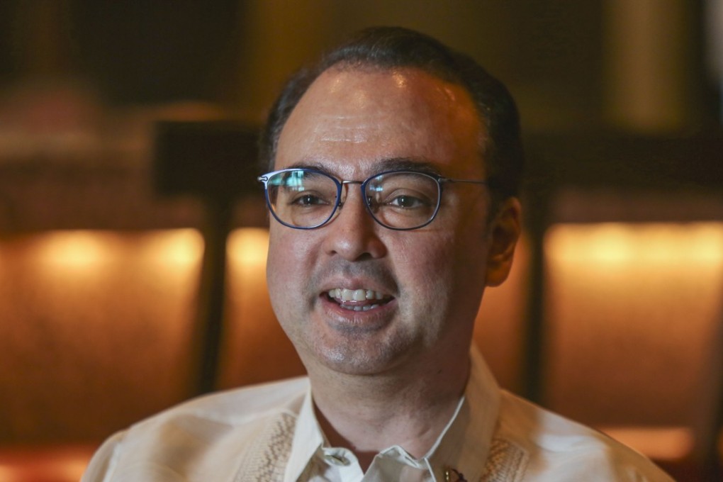 The Philippines’ Secretary of Foreign Affairs Alan Peter Cayetano in Tsim Sha Tsui. Photo: Xiaomei Chen