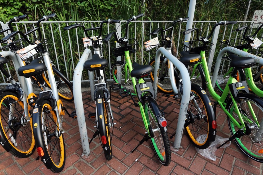 Ofo plans to take over the operations of Hong Kong-based GoBee Bike, according to people familiar with the matter. Photo: David Wong