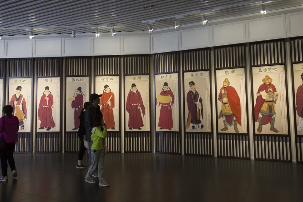 Exhibits in the Ming Temple in Luoyang, in China’s Henan province. The Tian and Ming temples of the ancient city date back to the Sui and Tang dynasties (581-907). Photo: May Tse