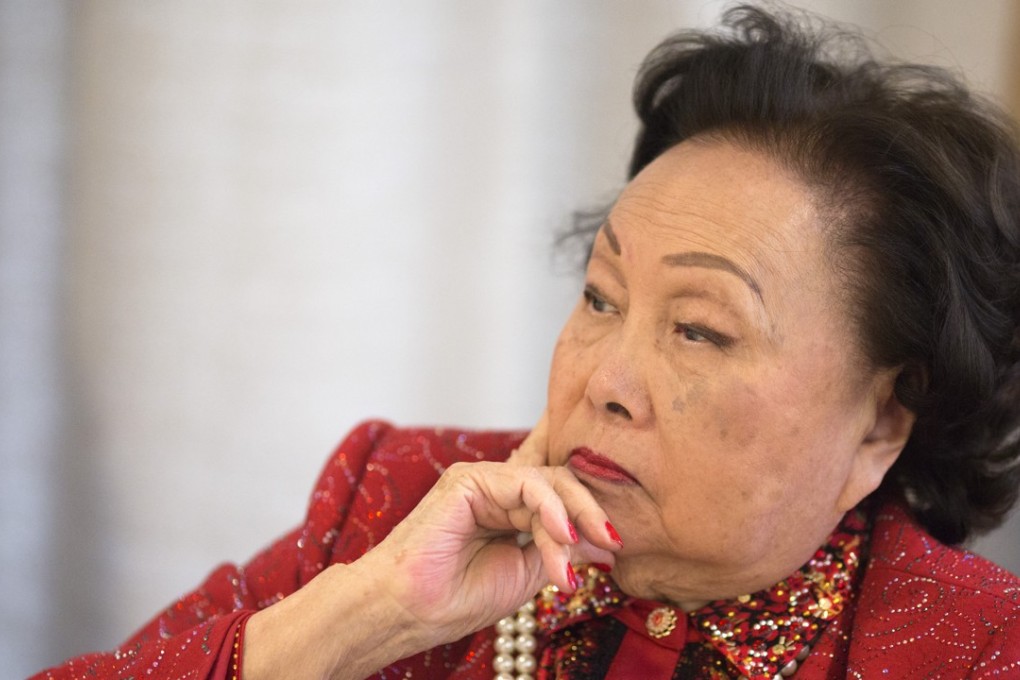 Anna Chennault at the UN headquarters in New York in June 2016. She died on March 30 at her home in Washington. Photo: Xinhua