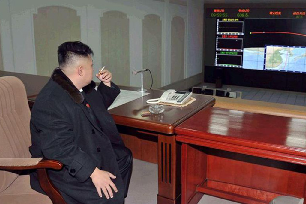 Smoker: Kim Jong-un.
