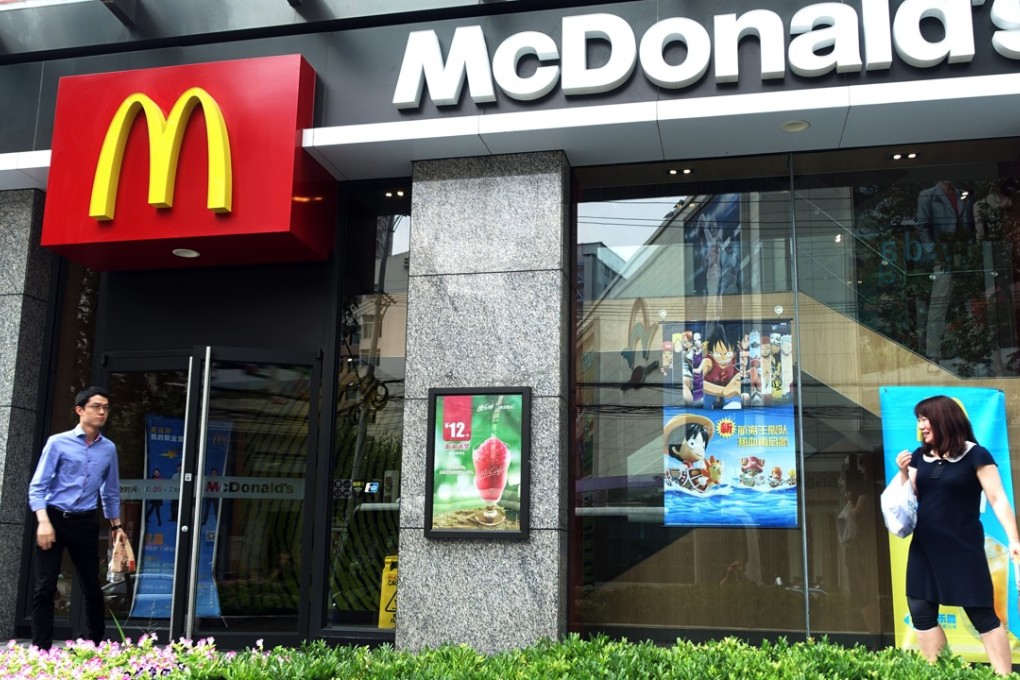 Social media users in China are encouraging consumers to boycott US brands like McDonald’s, KFC and Apple. Photo: AFP